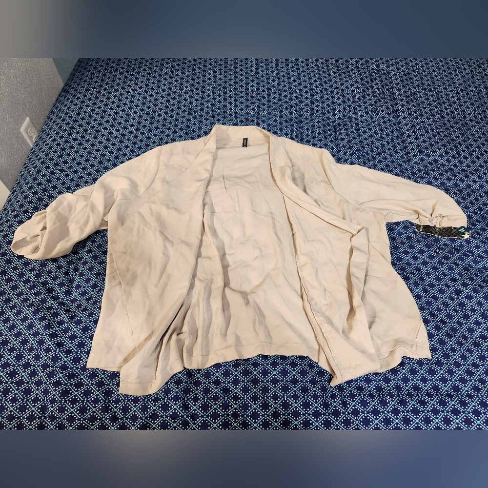 Massini Taupe Cardigan 3XL